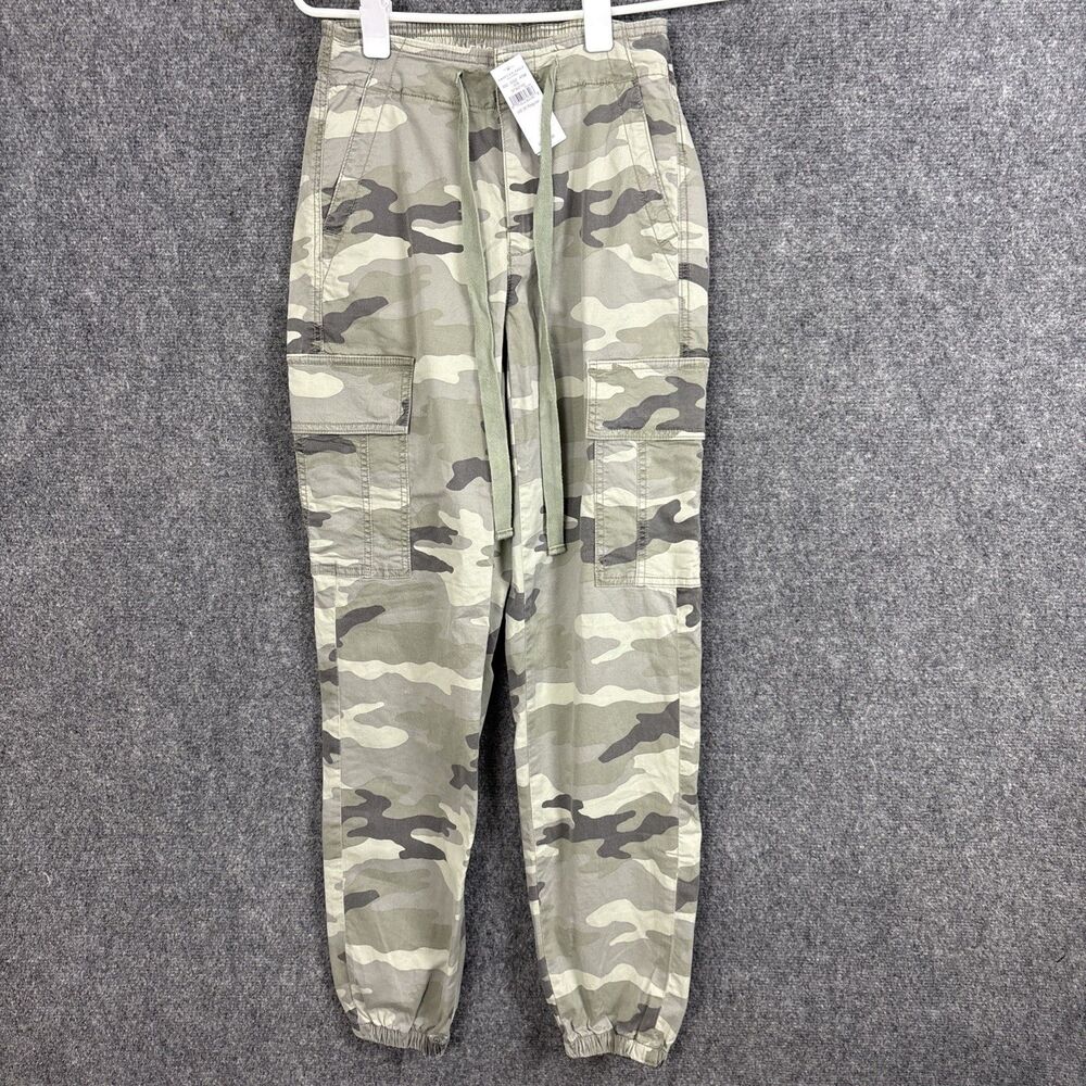 American Eagle Jogger Pants Womens Size XS Camo Green